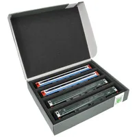 VARIA Group Lagerbox Schaumstoff 4 Stege schwarz