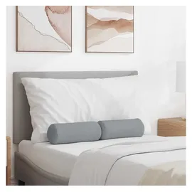 vidaXL Kissenbezug Bolster 15 x 40 cm Grau