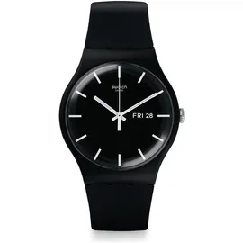 Swatch Mono Black Again Silikon 41 mm SO29B704