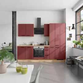 Nobilia Küchenzeile Easytouch II 270 cm rot