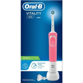 Oral B Vitality 100 CrossAction pink