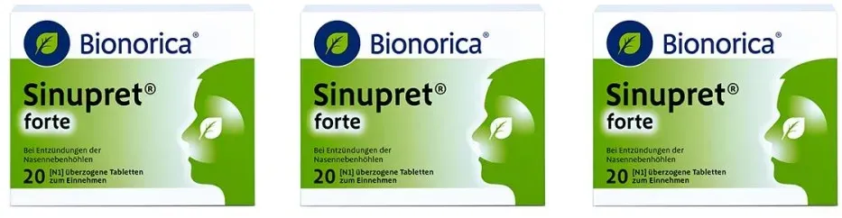 Sinupret forte überzogene Tabletten