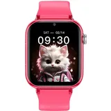 Maxcom Kiddo 4G BT 27 mm Kunststoffgehäuse pink Silikonarmband pink One Size