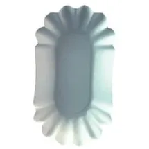 Papstar Schalen oval 10,5 cm x 20 cm x 3,5 cm 250 St. Weiß