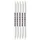 Prym Stricknadelset Ergonomics alabasterweiß 15 cm 2,5 mm 2 St.