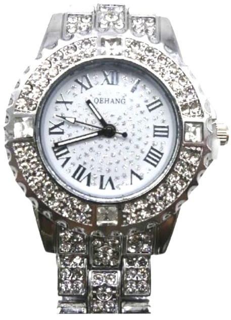 Lancardo Armbanduhr römische Ziffern Farbe Silber Quarz Damen Luxus Uhr Fashion