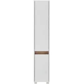 Schildmeyer MÖBELPARTNER Badschrank Cosmo 146320 weiß 30,2 x 33,0 x 164,5 cm