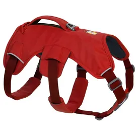 Ruffwear Web Master Hundegeschirr Rot 2XS