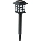 Garden Pleasure Solarleuchte Kunststoff 38,0 cm 24er Display schwarz