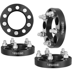 VEVOR 1 Zoll 5 x 4,5 Zoll Spurverbreiterungen Radadapter 5 Lug Geschmiedete