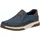 Rieker Slip-Ons Herren Blau/Cognac 42