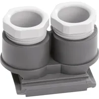 Berker 18893505 Rohreinführung 2fach M20x1,5 W.1 grau