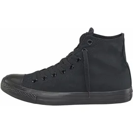 Converse Sneaker CONVERSE "CHUCK TAYLOR ALL STAR HI Unisex Mono", Damen, Gr. 44, schwarz (schwarz, monochrome), Textil, Schuhe Sneaker