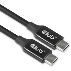 Club 3D USB-C auf USB-C 5 m Schwarz