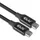 Club 3D USB-C auf USB-C 5 m Schwarz