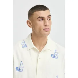 !Solid Kurzarmhemd Beige M