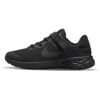 Nike Revolution 6 FlyEase Schuhe für einfaches Anziehen/Ausziehen für jüngere Kinder - Schwarz, 27.5