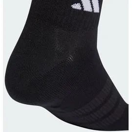 adidas Thin&Light Sportswear Knöchelsocken 3er Pack Black/White 43-45