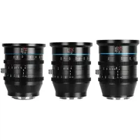 Sirui Jupiter 3er-Set 24mm/35mm/50mm T2 Makro Cine Vollformat-Objektiv PL-Mount