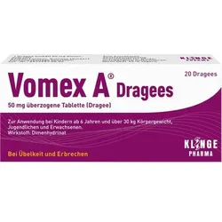 VOMEX A Dragees N 20 St