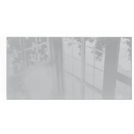Tulup Glasplatte Funkenschutzplatte Rechteck 140 x 70 x 0,4 cm Grau