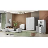 JV Möbel Kinderzimmer Set Möbel Bett Nachttisch Kleiderschrank Möbel Set 5tlg Neu