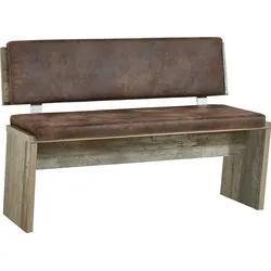 Innostyle Essbank »BONANZA«, (1 St.), Sitzkissen abnehmbar Innostyle Driftwood Nachbildung + Driftwood Nachbildung