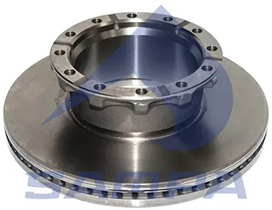 SAMPA 060295 Vorderachse innenbelüftet 432mm 45mm für Iveco
