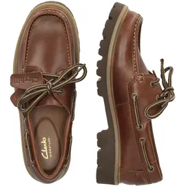 CLARKS Cleyhill Boat Herren Braun 44,5