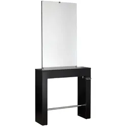 Comair Bedienungsplatz "SWISS" einfach dunkle Ausführung Holzfurnier 192x82x25cm