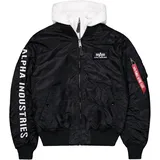 Alpha Industries Ma-1 D-tec Se Jacke Black / White L