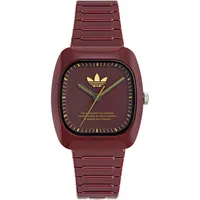 adidas Originals Quarzuhr RETRO WAVE TWO, Armbanduhr, Damenuhr, Herrenuhr rot