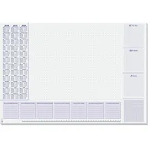 Sigel Schreibunterlage/HO355,Lilac,3-Jahres-Kalendarium, 595x410mm,80g,Inh.30 BL
