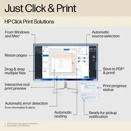 HP DesignJet T250 24" Schwarz