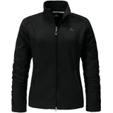 Schöffel Damen Fleece Jacket Leona3, Schwarz, 36