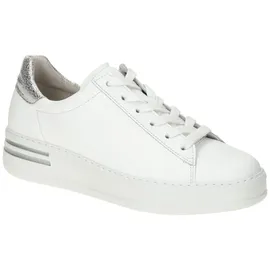 Gabor Sneaker, für Damen, weiß, Größe 42 1⁄2 EU / 8.5 UK