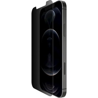 Belkin ScreenForce Tempered Glass Privacy Anti-Microbial Screen Protector für Apple iPhone 12/12 Pro (OVA029zz)