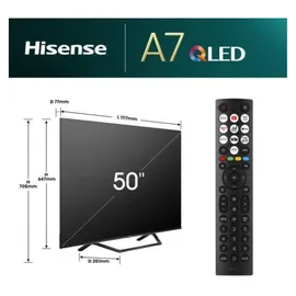 Hisense 50A79NQ 50 Zoll QLED 4K Smart TV