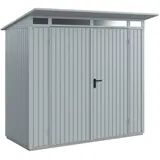 Hörmann Gerätehaus Classic 2,48 x 1,53 m Fenstergrau