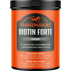 Nahrungsergänzungsmittel Schönheit für Pferde in Pulverform Horka Biotin EINHEITSFARBE 1kg