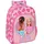 Safta Barbie Love Schulrucksack für Kinder, Kinderrucksack, anpassbar an Kinderwagen, ideal für Kinder im Schulalter, bequem und vielseitig, Qualität und Widerstandsfähigkeit, 26 x 11 x 34 cm, Rosa
