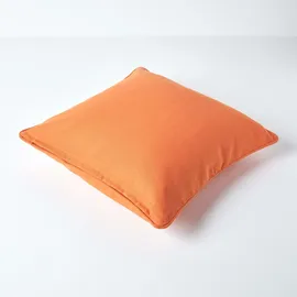 Homescapes Kissenbezug Homescapes 60 x 60 cm Terracotta