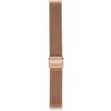 Fossil Uhrenarmband für Damen 18mm Rose Gold Edelstahl, S181375