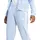 adidas Essentials 3 Stripes Trainingsanzug hellblau/weiß S