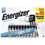 Energizer Max Plus Micro (AAA)-Batterie Alkali-Mangan 1.5V 20St.