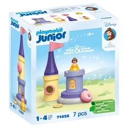 PLAYMOBIL 71458 JUNIOR & Disney: Belles Spielturm mit Melodie