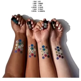 NYX Professional Makeup Face & Body Glitter Silver