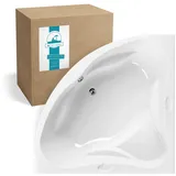Calmwaters Eckbadewanne 140 x 140 cm (02SL3013)