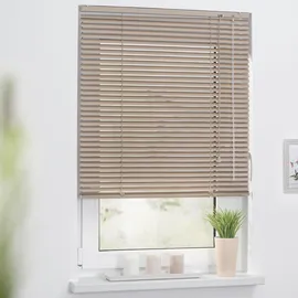 Lichtblick Alu-Jalousie Lamellen 25mm (70x160cm) braun 70 cm | braun