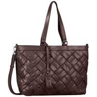 Gabor bags Bridget Damen Shopper Umhängetasche Reißverschluss Groß Braun - 42,5x29x13